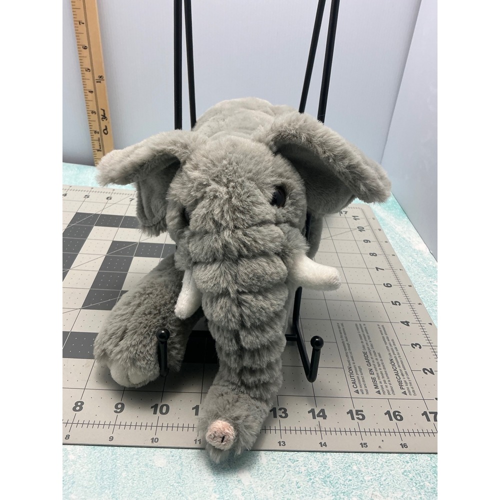 FAO Schwarz Plush Gray Elephant‎ Stuffed Animal Toy Large 30 Inch